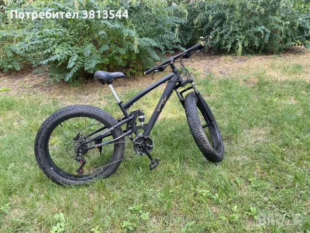 Fat Bike 26” с двойно окачване, снимка 2 - Велосипеди - 55436709