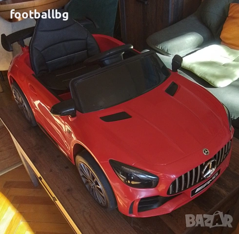 Mercedes AMG GT R с меки гуми 2G дистанционно управление , снимка 4 - Електрически играчки - 30513337