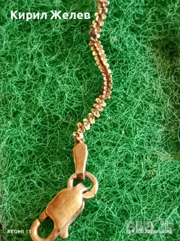 Сребърен синджир красива плетка подходящ аксесоар за ежедневието 43069, снимка 3 - Колиета, медальони, синджири - 54014105