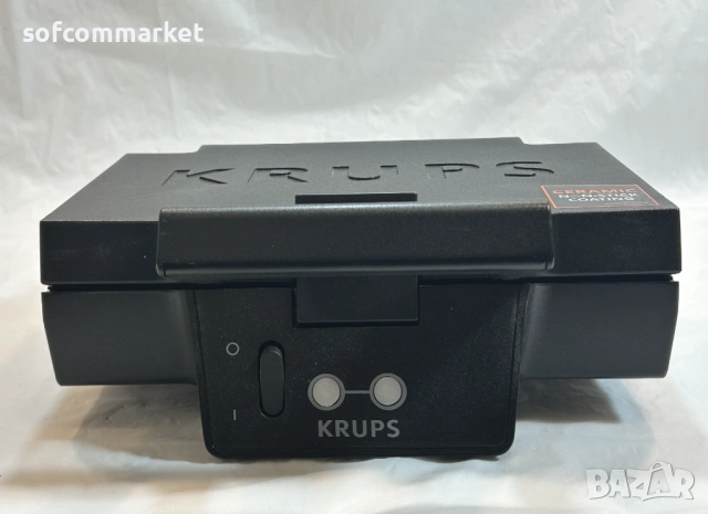 Нов сандвич тостер KRUPS FDK461 Iconic (с козметичен дефект), снимка 4 - Скари - 54566208