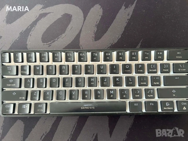 Продават се комплект мишка и клавиатура на genesis., снимка 2 - Клавиатури и мишки - 55211139