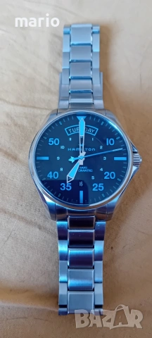 часовник Hamilton Khaki Pilot H64625131 , снимка 2 - Мъжки - 54932481