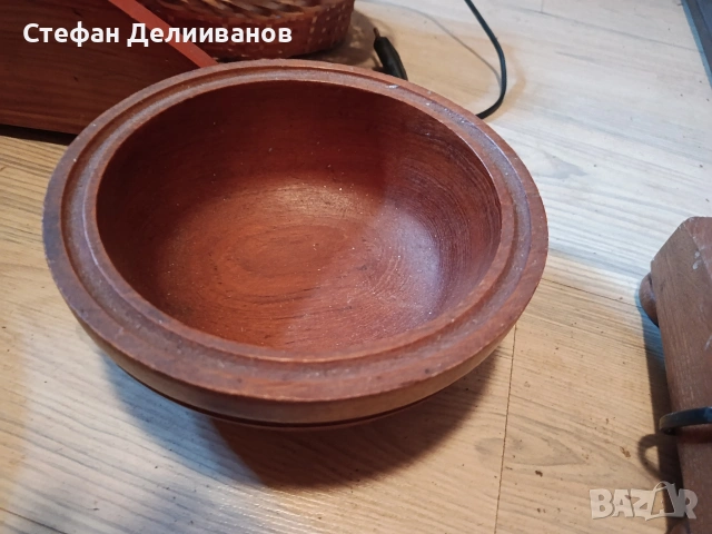 дървени купи , снимка 2 - Декорация за дома - 54367796
