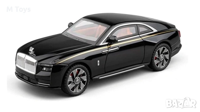 Метална кола Rolls-Royce Spectre Two Tone – 1:24, снимка 5 - Коли, камиони, мотори, писти - 54490309