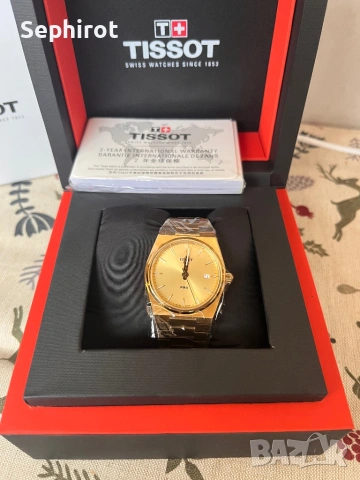 Tissot PRX Gold 35mm - Т137.210.33.021.00, снимка 6 - Мъжки - 54836666