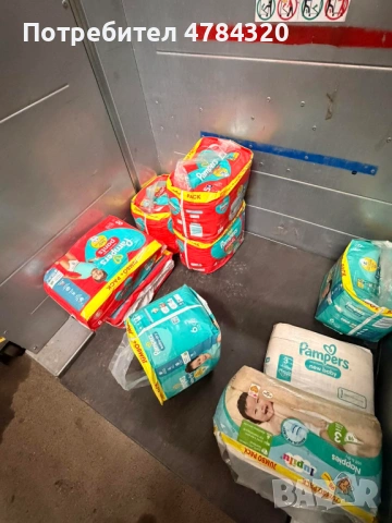 Оригинални Pampers и Little Angels пелени и гащички Внос UK- различни видове, много добра цена