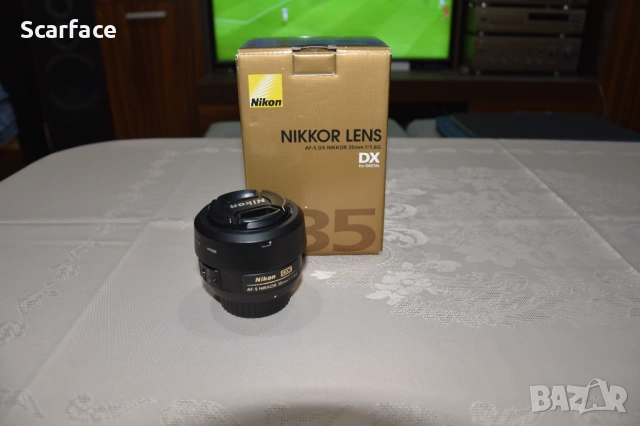 Обектив Nikon AF-S 35mm F/1.8G , снимка 6 - Обективи и филтри - 54918453