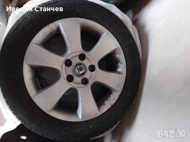 Летни Гуми с Лети Джанти 4 броя комплект за Шкода