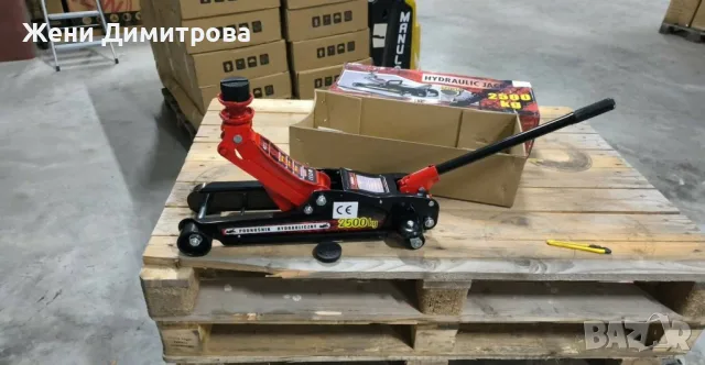 Хидравличен крик тип “Крокодил” 2.5T - 2500 кг, нисък профил, снимка 7 - Аксесоари и консумативи - 55546355