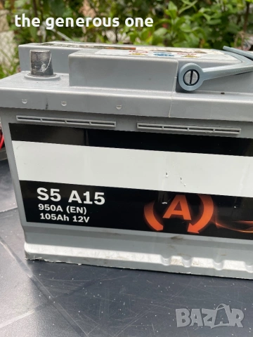 Bosch S5 A15 950A 105AH AGM акумулатор Made in Germany, снимка 2 - Аксесоари и консумативи - 54668227