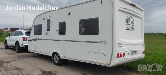Продавам Каравна abbey vogue gt fix 2008.    РЕГИСТРИРАНА! ! , снимка 17 - Каравани и кемпери - 52658311