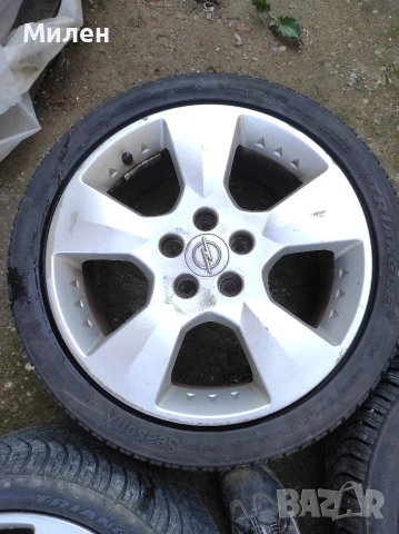 Алуминиеви джанти 7J x 17 цола за Opel, Saab, снимка 11 - Гуми и джанти - 54306939