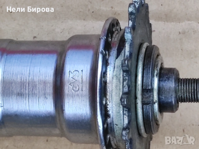 Задна главина с контра /спирачка/, тип „торпедо“ за ретро велосипед, снимка 2 - Части за велосипеди - 54391278