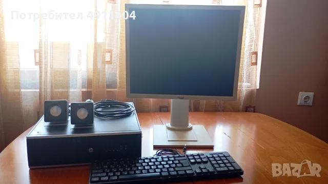 Компютър Комплект HP Compaq Pro 6305 + Монитор Fujitsu