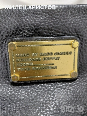 Marc Jacobs-100% Оригинал Естествена кожа-Мини чанта 24см/16см, снимка 3 - Чанти - 54824951