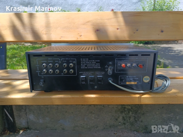 Kenwood Ka-1500 *Продава се* Работи отлично, снимка 5 - Ресийвъри, усилватели, смесителни пултове - 54565368
