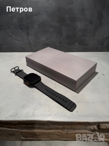 100% battery! Apple Watch Ultra 2  Black Titanium black ocean 49 mm