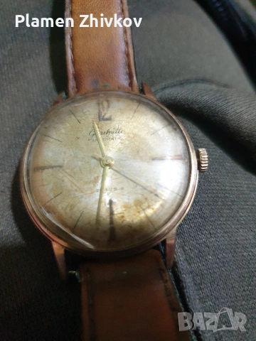 стар немски часовник GUP GLASHUTTE, снимка 2 - Мъжки - 54881874