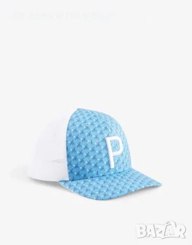 PUMA Palms Trucker P Snapback Cap Blue/White Шапка С Козирка Код P2913 , снимка 2 - Шапки - 55510239