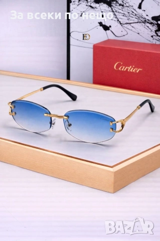 Cartier Слънчеви Очила С UV Защита С Подарък🎁Калъф И Кутия - Различни Цветове Код SK1161, снимка 5 - Слънчеви и диоптрични очила - 53968801