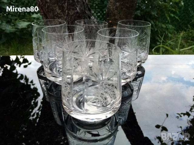 Български кристален сервиз за уиски - СИП - нов !, снимка 2 - Сервизи - 54919075