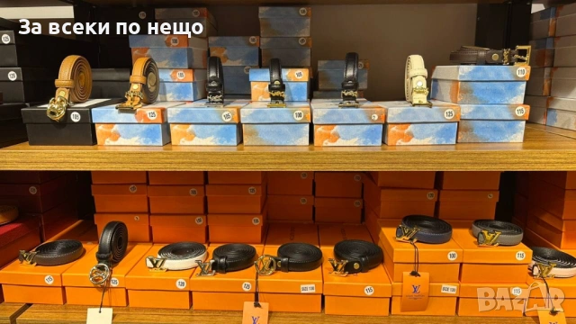 Gucci🔝Valentino🔝Celine🔝Loewe🔝Chanel🔝YSL🔝LV Колан Естествена Кожа В Кутия Код SK1536, снимка 2 - Колани - 54558988