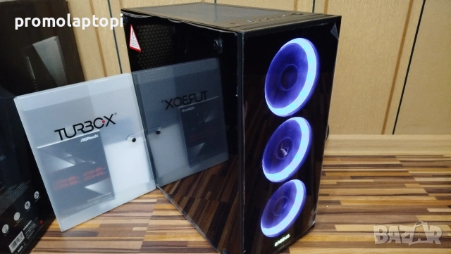 Продавам чисто нов геймърски компютър Turbo-X Erebus E3511, снимка 5 - Геймърски - 53957232