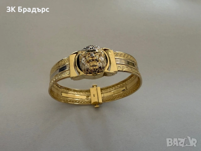 Детска златна гривна 13,13гр, снимка 3 - Гривни - 54717647