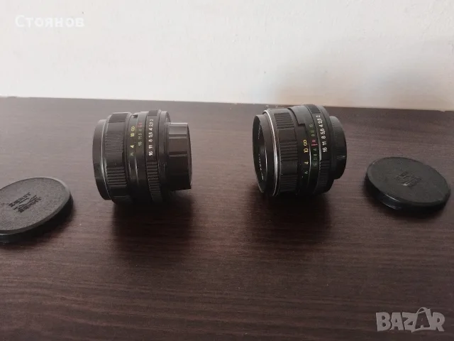 Обективи HELIOS, и  преходник на М42-NEXT за Sony E, снимка 10 - Обективи и филтри - 54728958