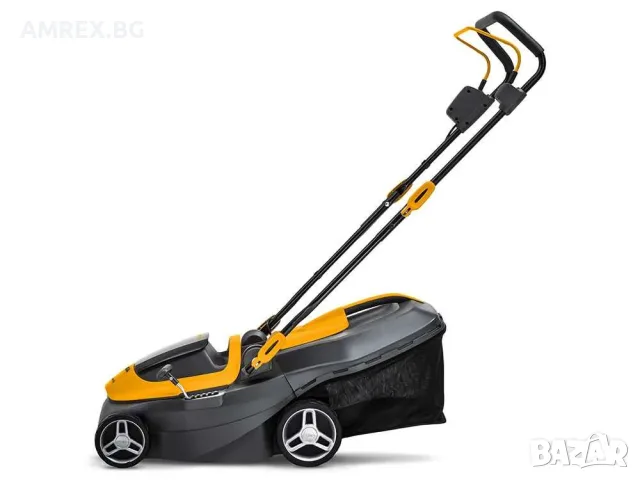 Акумулаторна косачка STIGA 34 см + тример 20V | Комплект с батерия и зарядно, снимка 4 - Градинска техника - 55361715