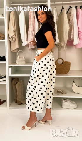 Панталон на точки, снимка 3 - Панталони - 54342094