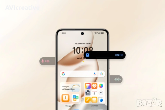Smartphone GSM HONOR 400 SMART 5G 128/4 SILVER 6.77 ", 128 GB, RAM 4 GB, 50+2 MP, 5G, снимка 6 - Други - 54491777