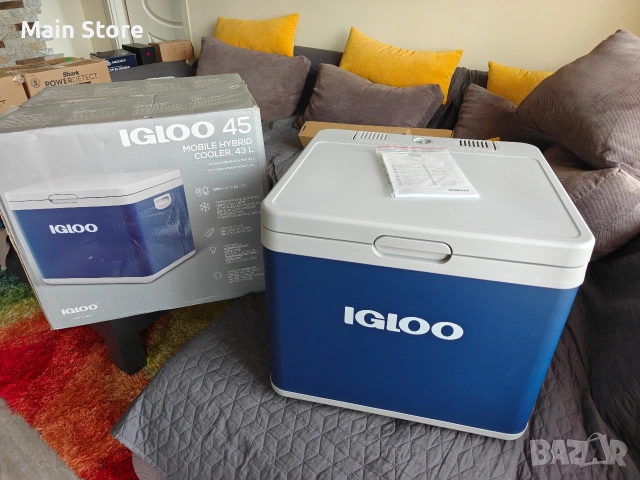 Igloo IH45 12/230V, 43 Л Гаранция Хладилна кутия с Компресор, Преносим Хладилник