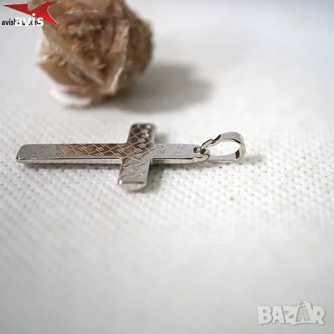 Висулка с платинено покритие 241133, снимка 2 - Колиета, медальони, синджири - 55686224
