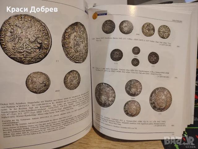 Нумизматичен каталог SINCONA Auction 98 – The Konrad Bürki Collection (Swiss Cantonal Coins), снимка 12 - Нумизматика и бонистика - 55450438