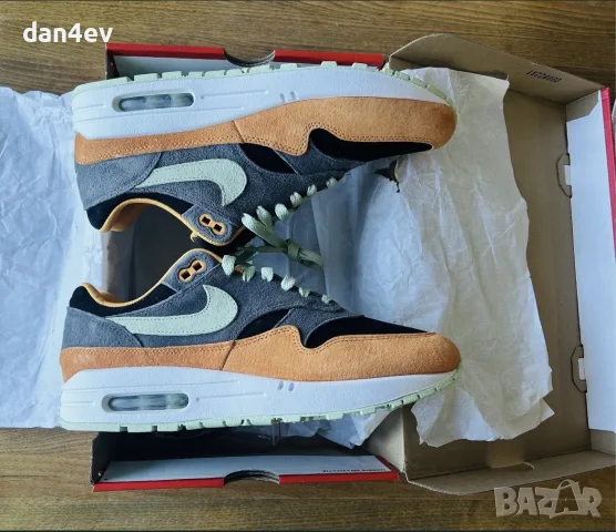 Nike Air Max 1 /Special Edition/ Premium "Ugly Duckling - Honeydew", снимка 10 - Спортни обувки - 55633640