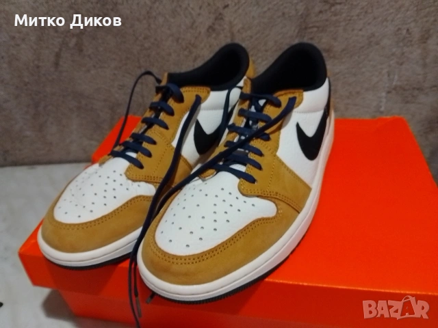 Nike Air Jordan 1 Retro Low OG "Rookie of the Year".естеств.кожа #42.5 стелка 270 мм се