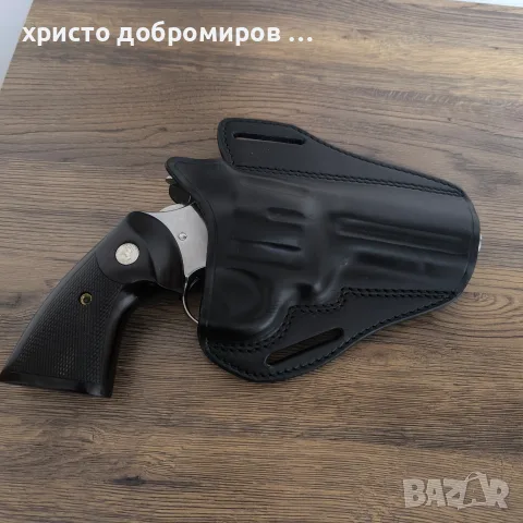 Продавам кобур за револвер от естествена кожа , снимка 4 - Оборудване и аксесоари за оръжия - 55305009
