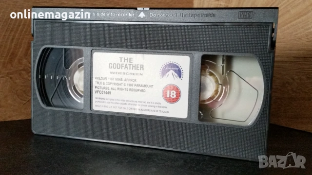 Видеокасета " The Godfather " VHS, снимка 4 - Други жанрове - 54157956