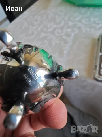 Сребро Silver Сребърна Солница , снимка 5 - Колиета, медальони, синджири - 55664173