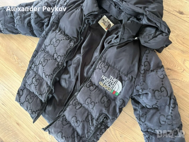 Яке The north face and Gucci  за момечя за 8-10 годишен в много добро състояние￼, снимка 2 - Якета - 55463571