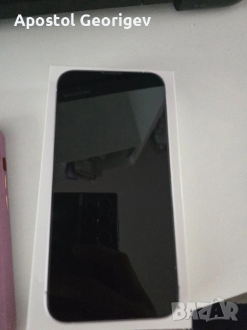 iphone 14 128GB purple лилав с оригинално зарядно 