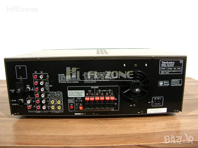 Ресивър  Technics sa-gx550 /1 , снимка 6 - Ресийвъри, усилватели, смесителни пултове - 54089120