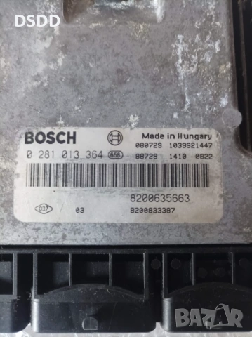Компютър двигател / ECU 0281013364 8200635663 за Renault Master II, Trafic II 2.5 DCI, снимка 2 - Части - 54336298