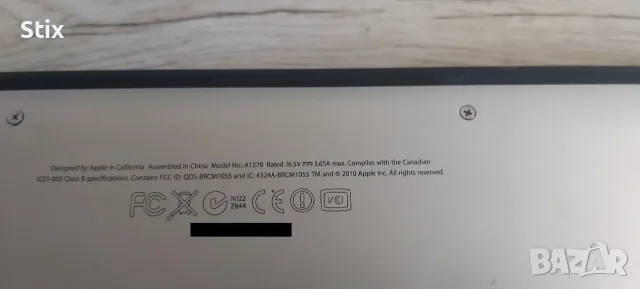 MacBook Pro A1278, снимка 2 - Лаптопи за дома - 55567811
