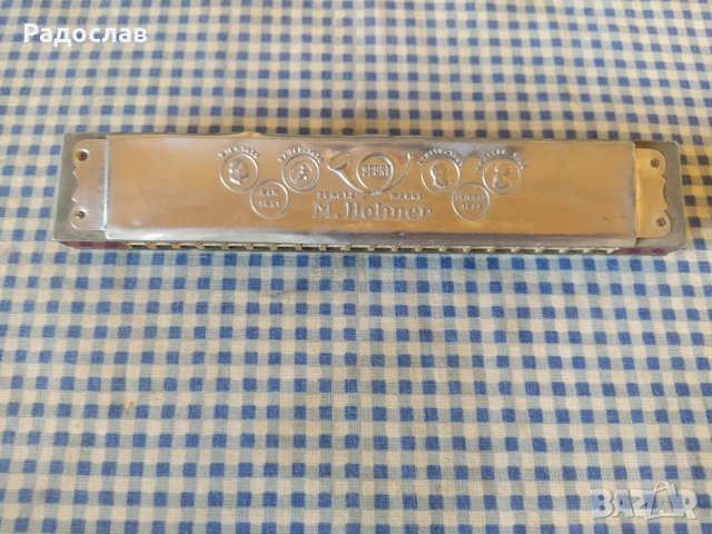 стара устна  хармоника HOHNER, снимка 9 - Антикварни и старинни предмети - 54105068