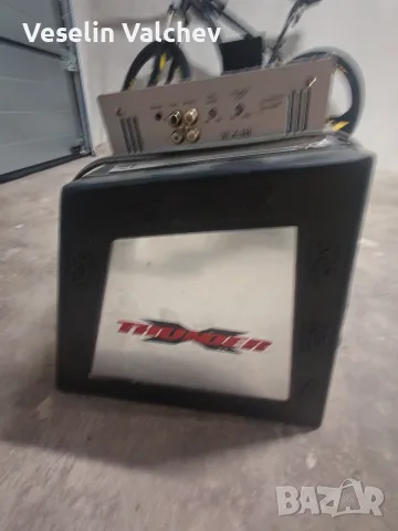 Бас каса MTX 12" 250W с усивлател и конвертор, снимка 2 - Ресийвъри, усилватели, смесителни пултове - 55656977