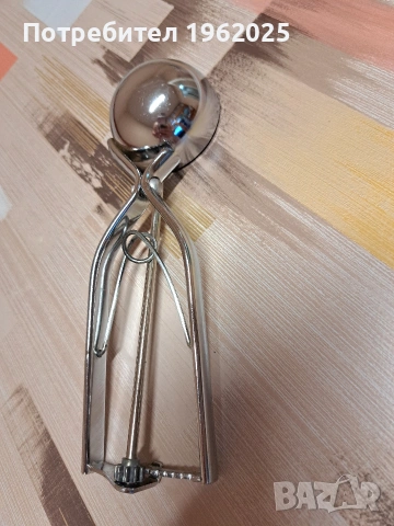 Професионална лъжица за сладолед made in Janan PAT NO.824393, снимка 4 - Прибори за хранене, готвене и сервиране - 55061941
