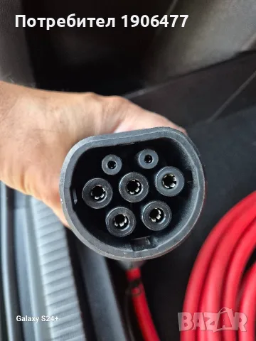 Оригинален кабел за зареждане Type 2 към Type 2 APTIV 22kW 32A 3-фазен (Mopar / Stellantis), снимка 2 - Аксесоари и консумативи - 55618639