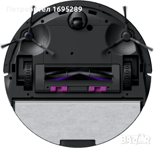 Eureka E10s - комбинирана робот прахосмукачка (сухо и мокро почистване),цвят бял, снимка 4 - Прахосмукачки - 54914715
